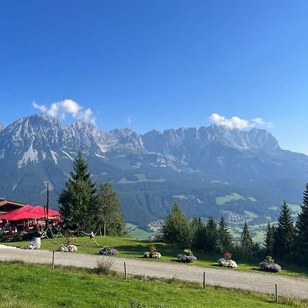 Hahnenkamm Suite Ski-In Ski-Out Direkt An Der Hahnenkammbahn Кицбюел Екстериор снимка